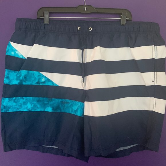 NEW- LANDS END Men's XXL Swim Trunks - Picture 2 of 9